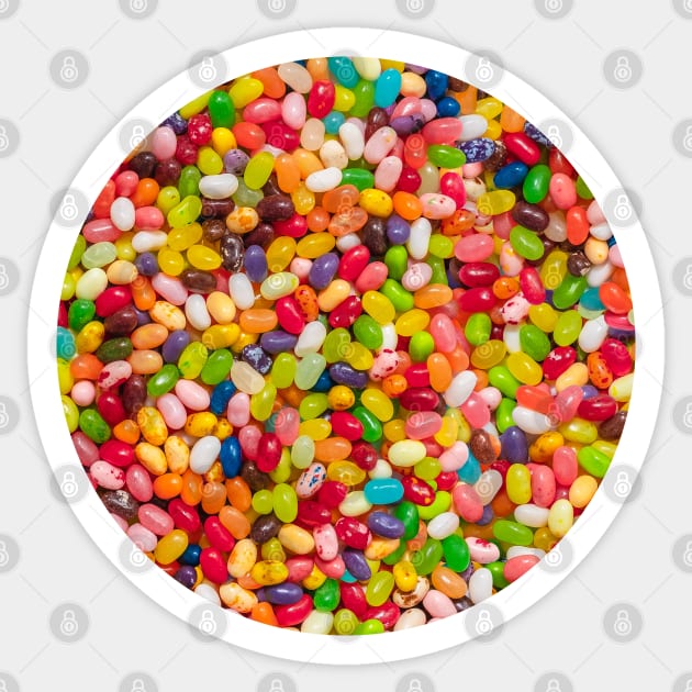 Gourmet Jelly Beans Colorful Candy Sticker by love-fi